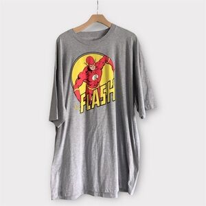 DC Gray The Flash Short Sleeve Tee